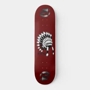 Skateboard Patinage Apache Native