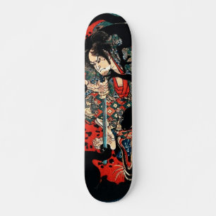 Skateboard Patinage artistique japonais ukiyoe