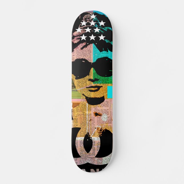 Skateboard Patinage Audrey (Recto)