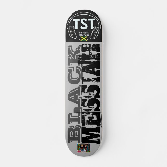 Skateboard Patinage BLACK MESSIAH (Recto)
