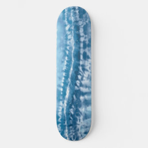 Skateboard Patinage Blue Tie Dye
