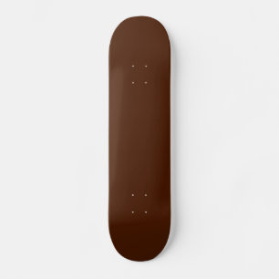 Skateboard Patinage Brown au chocolat solide