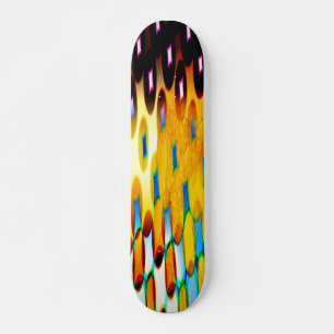 Skateboard Patinage coloré Faint Globe