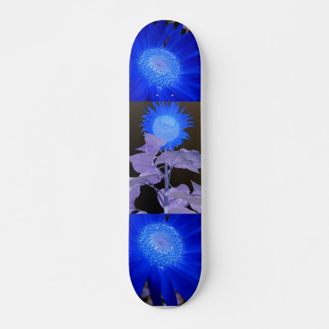 Skateboard Patinage cool Sunflower (Devant)