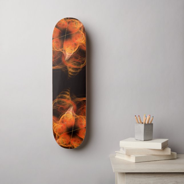 Skateboard Patinage d'art Abstrait (Art mural)