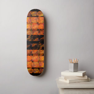 Skateboard Patinage d'art Abstrait au mur