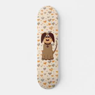 Skateboard Patinage de chiens Brown
