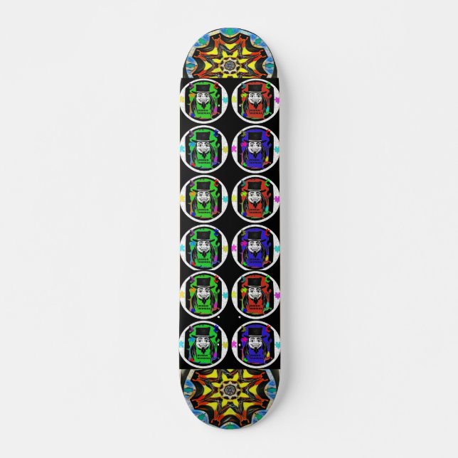 Skateboard Patinage de Dizmal (Devant)