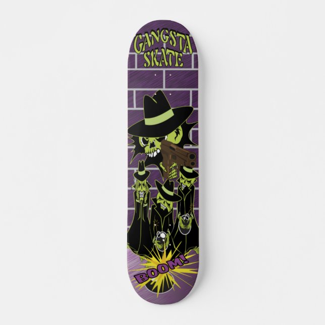 Skateboard Patinage de Gangsta (Devant)
