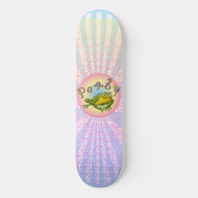 Skateboard Patinage de la grenouille (Recto)