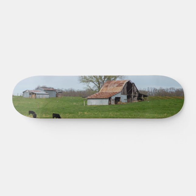 Skateboard Patinage de la vieille ferme d'Ozark (Horz)