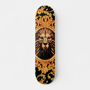 Skateboard Patinage de style baroque Pourcentage Lion