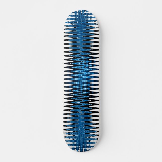 Skateboard Patinage électrique bleu (Devant)