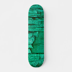 Skateboard Patinage en bois vert Jade.