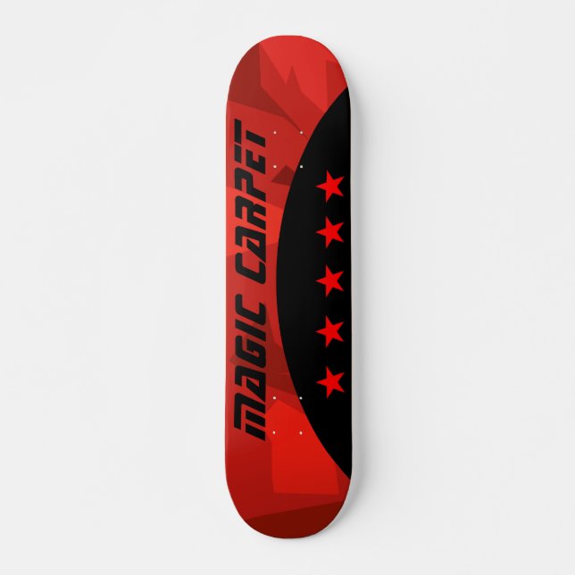 Skateboard Patinage en tapis magique (Devant)