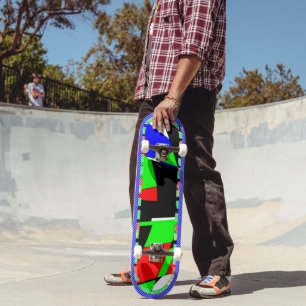 Skateboard Patinage géométrique Double découpé