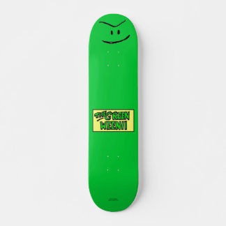 Skateboard Patinage Green Weenii