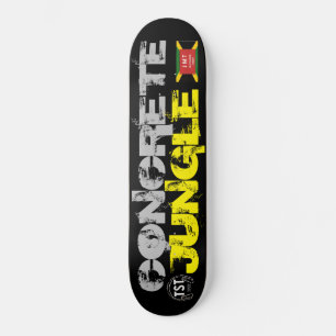 Skateboard Patinage JUNGLE EN BÉTON
