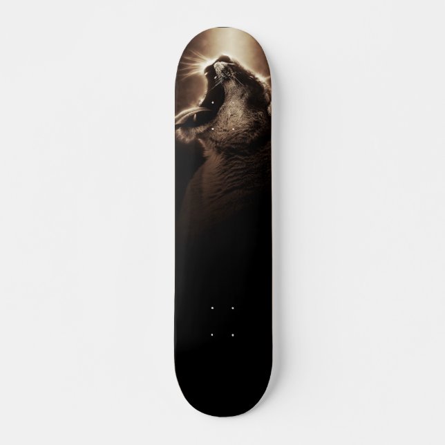 Skateboard Patinage Lion (Devant)