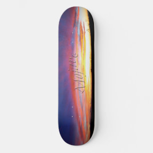 Skateboard Patinage Mojave Sunset