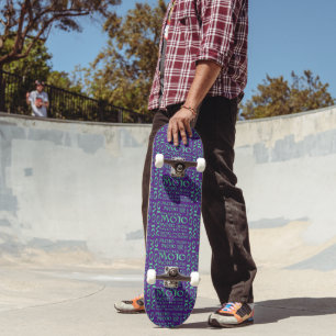 Skateboard Patinage Mojo violet