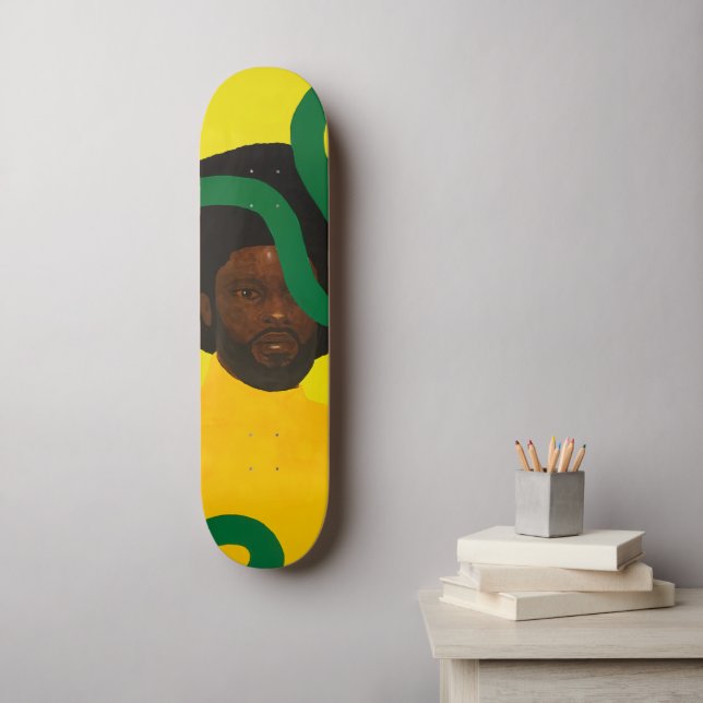 Skateboard Patinage Muse #4 (Art mural)
