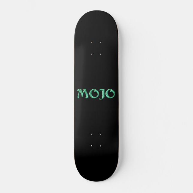 Skateboard Patinage noir Mojo (Recto)
