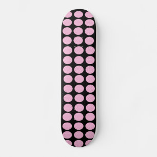 Skateboard Patinage Planche Parties scintillant Rose Cercles 