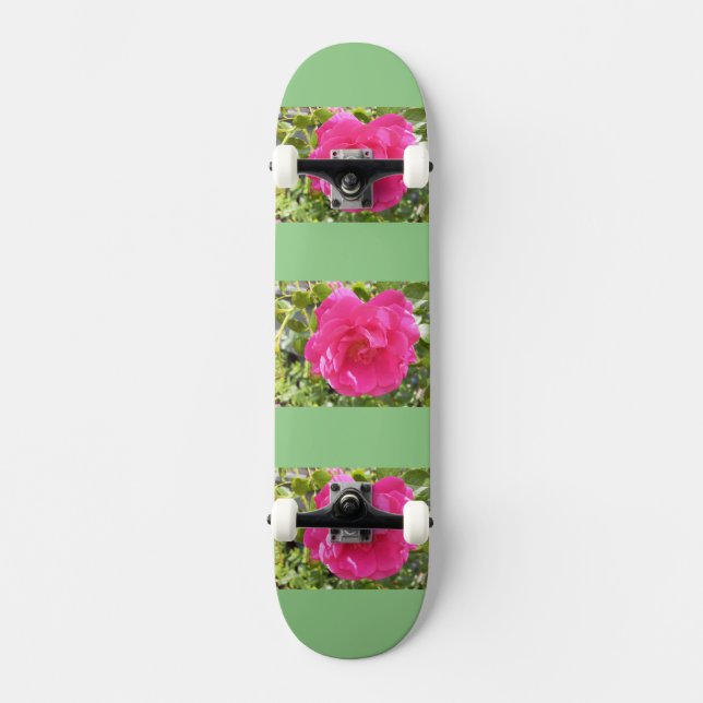 Skateboard Patinage rose (Recto)