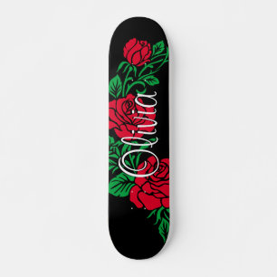 Skateboard Patinage rose