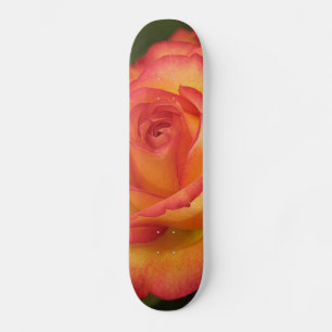 Skateboard Patinage Rose orange