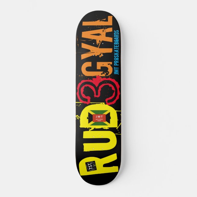 Skateboard Patinage RUD3GYAL (Recto)