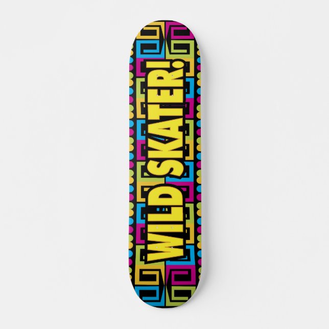 Skateboard Patinage sauvage (Devant)