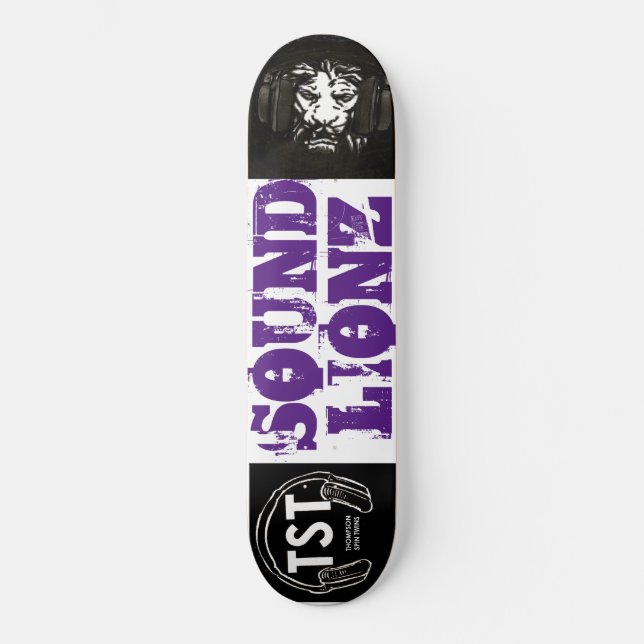 Skateboard Patinage SOUND LIONZ (Recto)