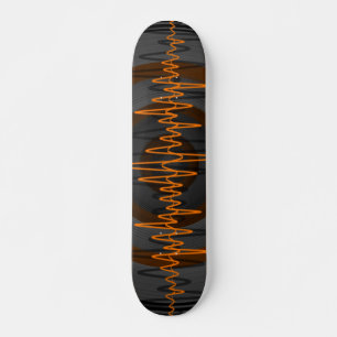Skateboard Patinage Sound Orange Dark
