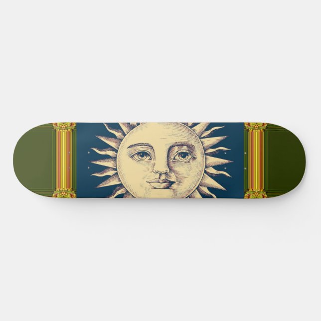 Skateboard Patinage Sun (Horz)