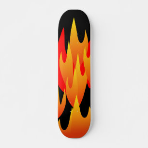 Skateboard Patinage sur flamme