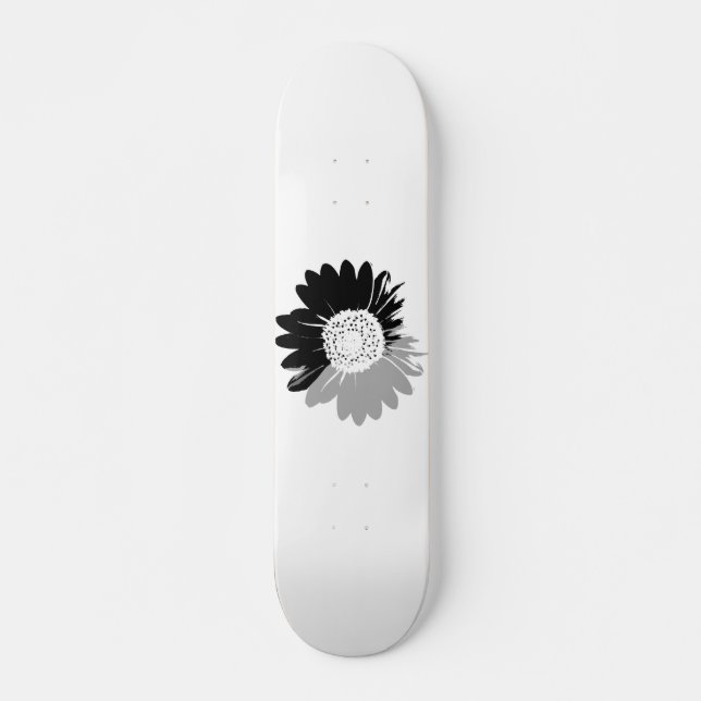 Skateboard Patinage sur pont de fleurs (Devant)