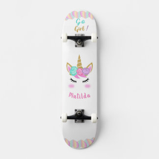 Skateboard Patinage Unicorn pour fille