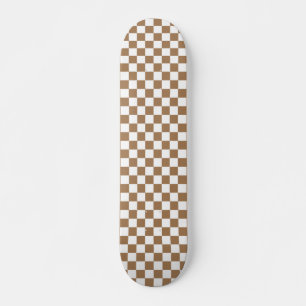 Skateboard Patinage Vérificateur Motif-noir et blanc