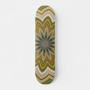 Skateboard Patinage vert Abstrait