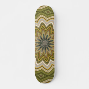 Skateboard Patinage vert Abstrait