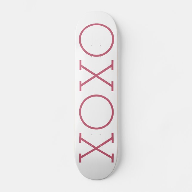 Skateboard Patinage XOXO (Recto)