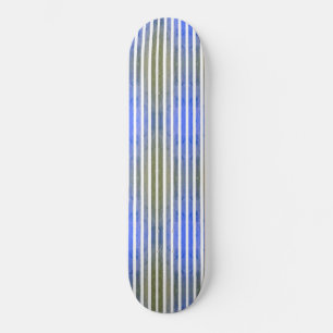 Skateboard patineur de ligne bleu-vert