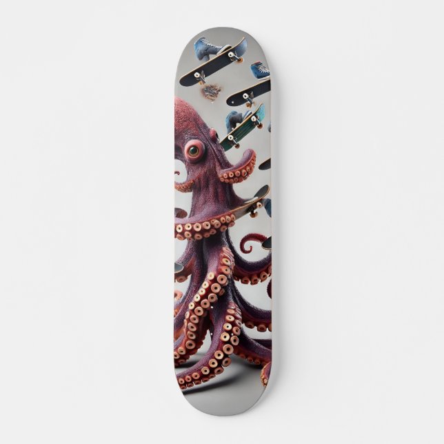 Skateboard Patineur Octo Shredder (Devant)