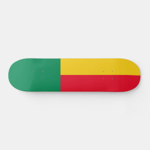 Skateboard Patriotic Benin Flag