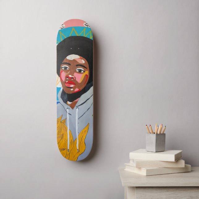 Skateboard Patron Saint du Sweat - shirt à capuche volé (Art mural)