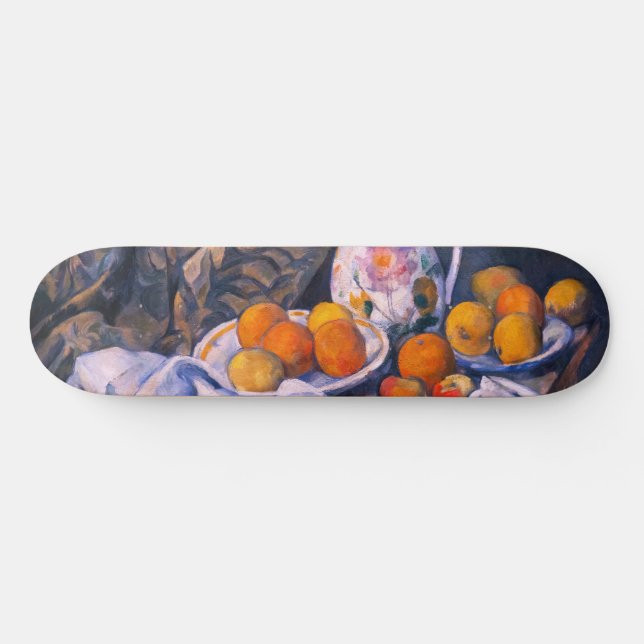 Skateboard Paul Cezanne - La vie morte avec un rideau (Horz)