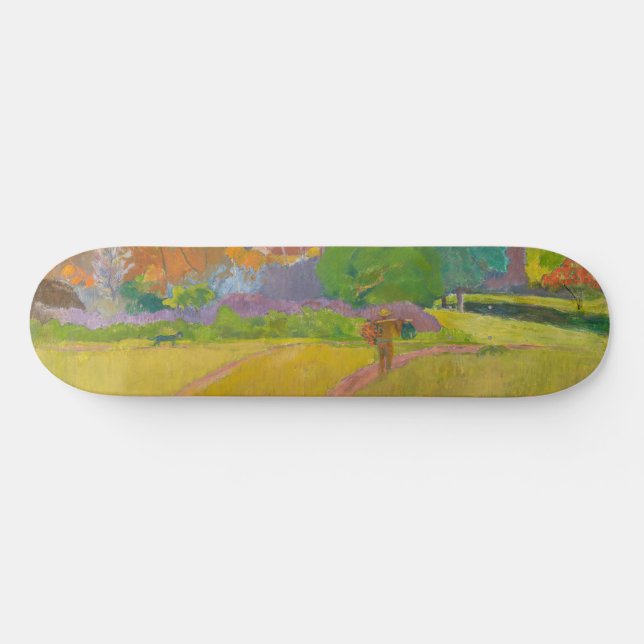 Skateboard Paul Gauguin - Paysage tahitien (Horz)
