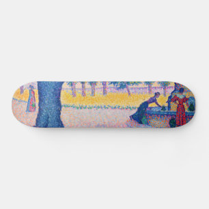 Skateboard Paul Signac - Fontaine des Lices, Saint-Tropez